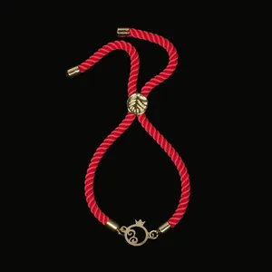 دستبند طلا 18 عیار زنانه الن نار مدل انار