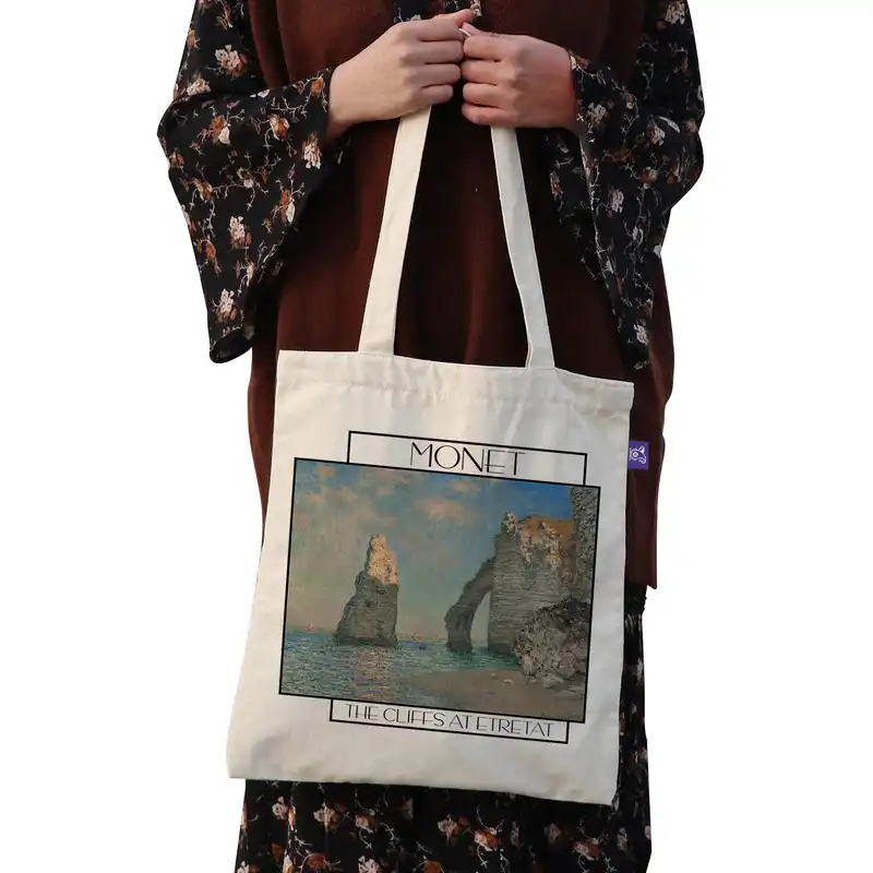 ساک خرید ترمه طراحان ایده مدل صخره اترتات از مونه کد 0205 - S