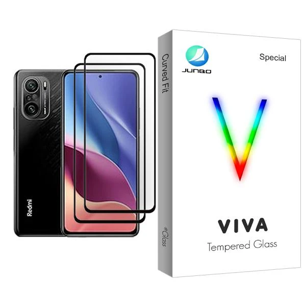 محافظ صفحه نمایش جانبو مدل Viva Glass MIX002 مناسب برای گوشی موبایل شیائومی Redmi K40 Pro+ بسته دو عددی