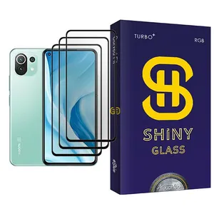 Atouchbo Shiny Glass MIX003 Screen Protector For Xiaomi Mi 11 Lite 5G Pack Of 3