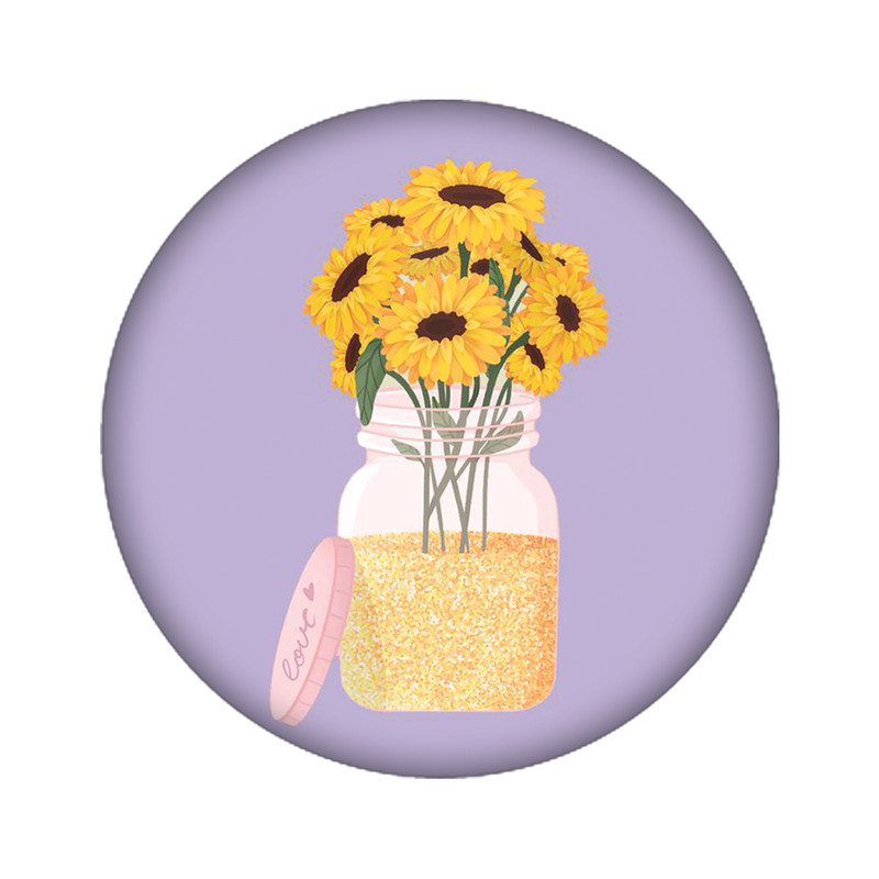 استیکر تزئینی موبایل مدل گل کد 3773