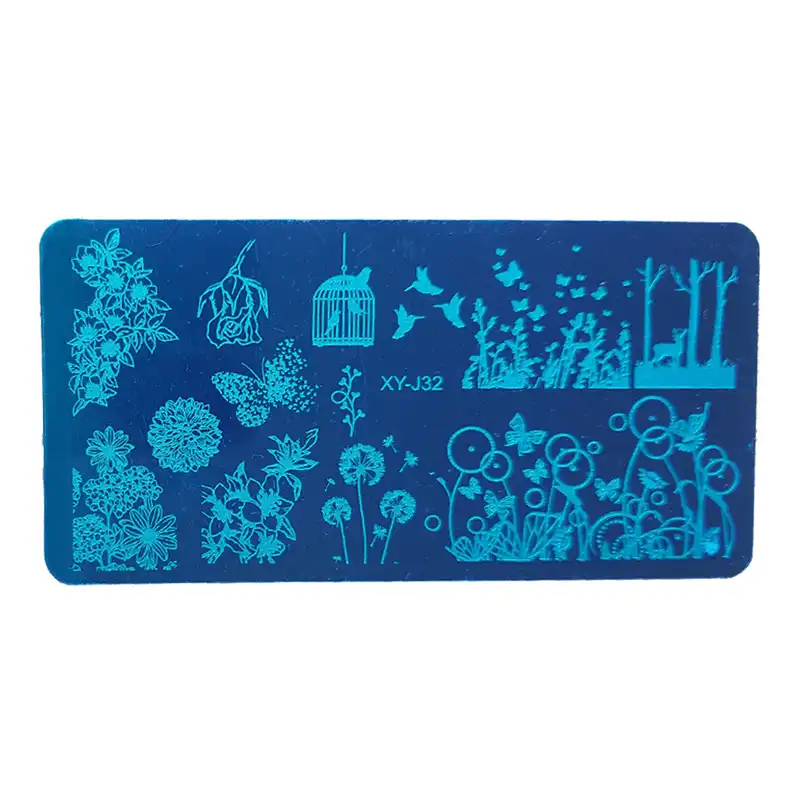 شابلون طراحی ناخن مدل XY-J32