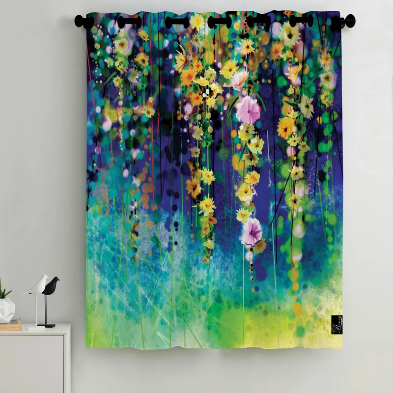 پرده مدل C2-50827 سایز 190x140 سانتی متر