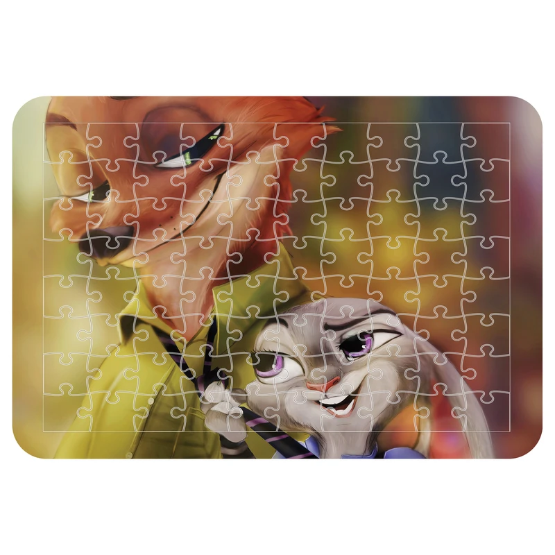 پازل 54 تکه مدل CHB1482 طرح انیمیشن زوتوپیا