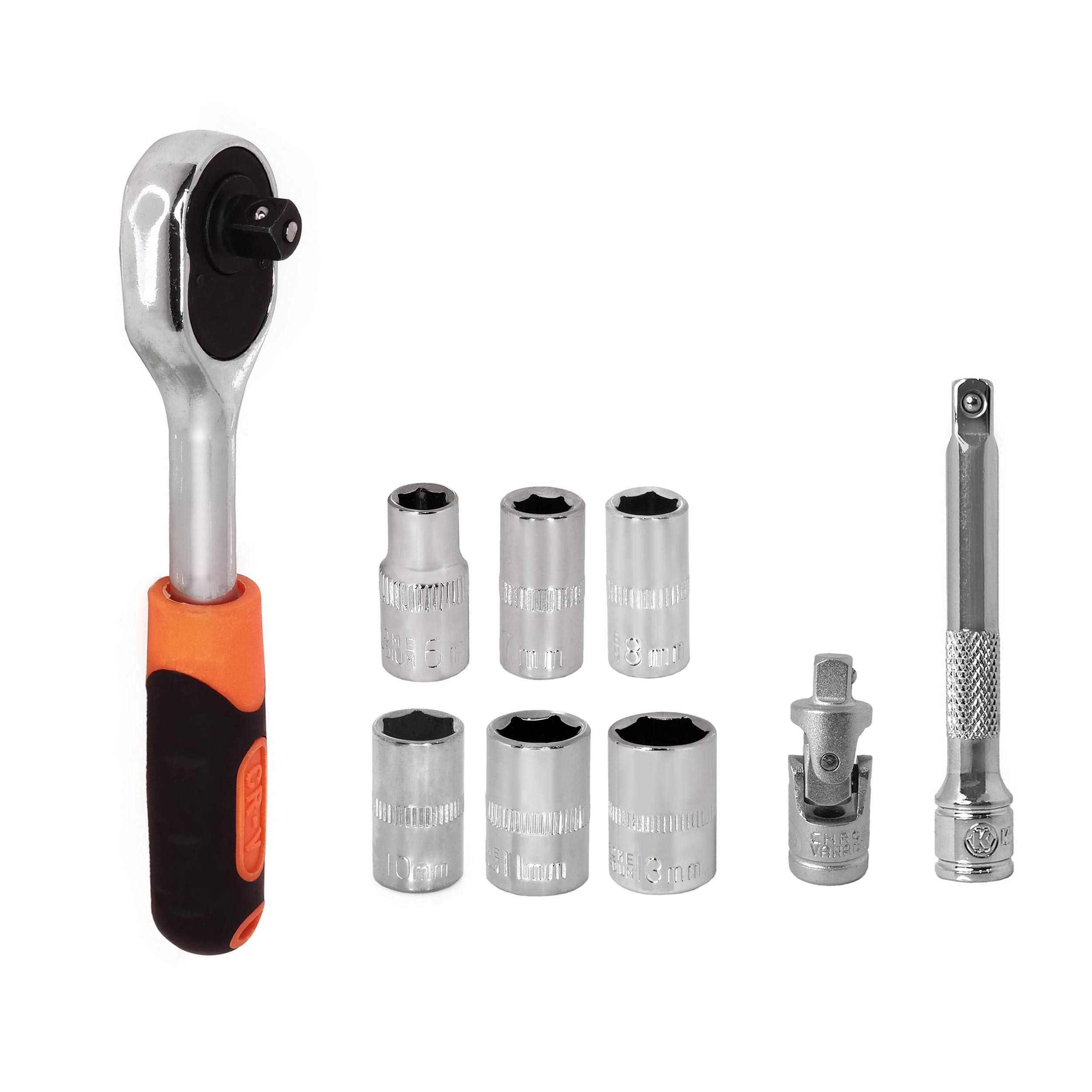 آچار بکس و سری آچاربکس مدل  ART-HAbox-9pcs-LMR - مجموعه 9 عددی