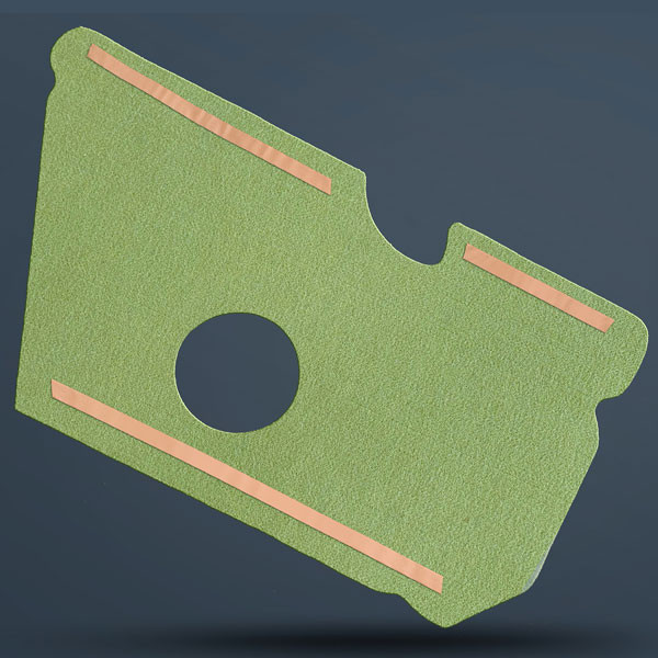 عایق درب خودرو ایده کد Isomax-206 مناسب برای 206 مجموعه چهار عددی