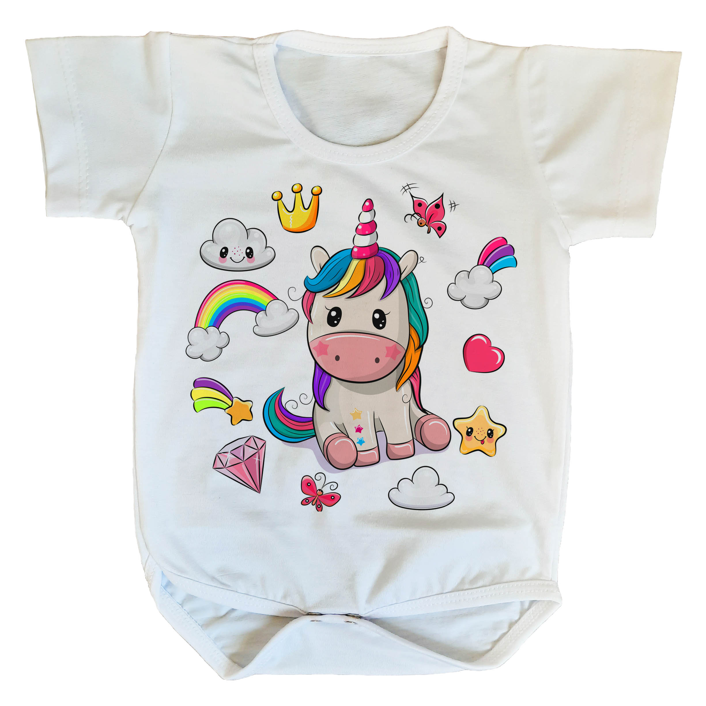 بادی نوزاد طرح Unicorn کد G11