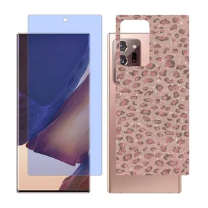 Glass together model blue cut screen protector suitable for Samsung Galaxy Note20 Ultra 5G mobile phone with back cover sticker