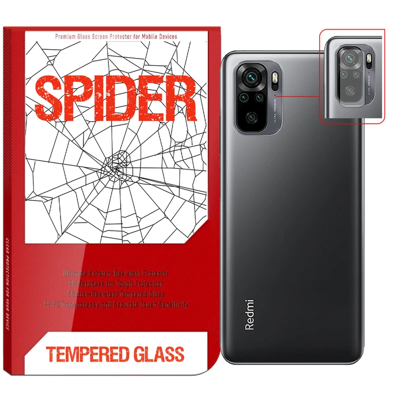 محافظ لنز دوربین اسپایدر مدل SD-01 مناسب برای گوشی موبایل شیائومی Redmi Note 10