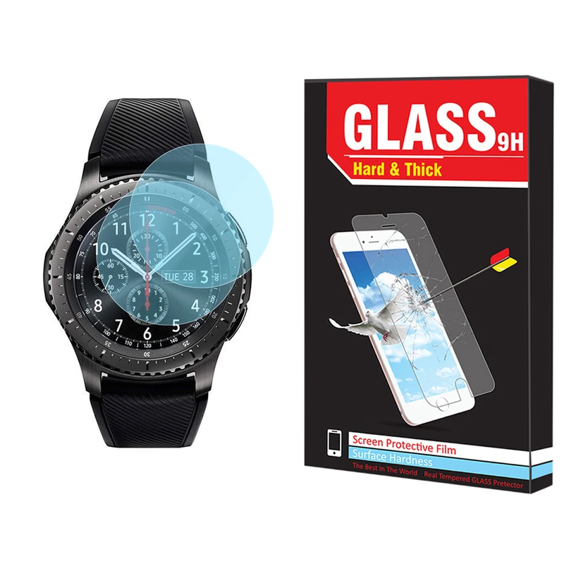محافظ صفحه نمایش نانو هارد اند تیک مدل NHT مناسب برای ساعت هوشمند سامسونگ Galaxy Watch Gear S3 بسته دو عددی