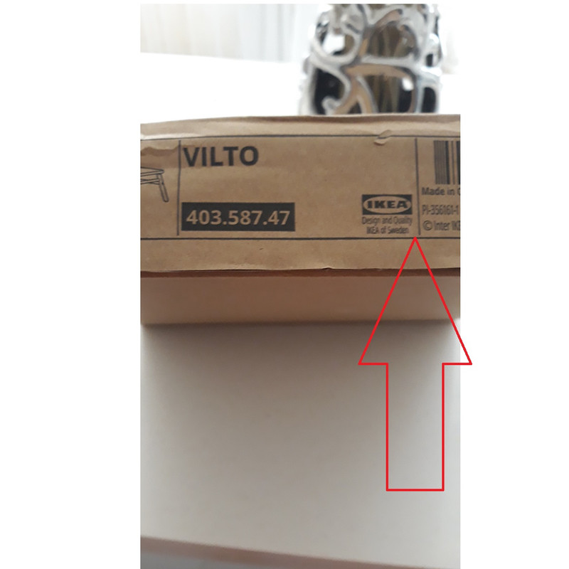 چهارپایه ایکیا مدل VILTO کد 587