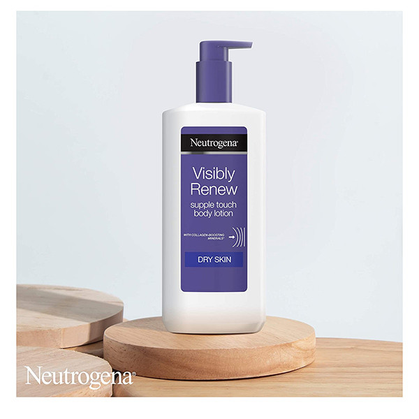 لوسیون بدن نوتروژینا مدل Visibly Renew حجم 400 میلی لیتر