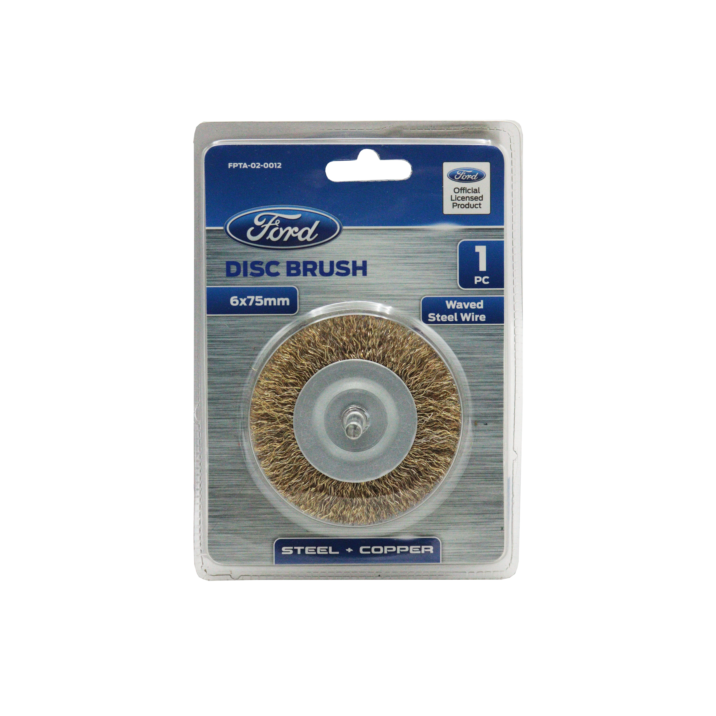 فرچه سیمی سر دریلی فورد کد YP-FPTA-02-0012/6*75MM