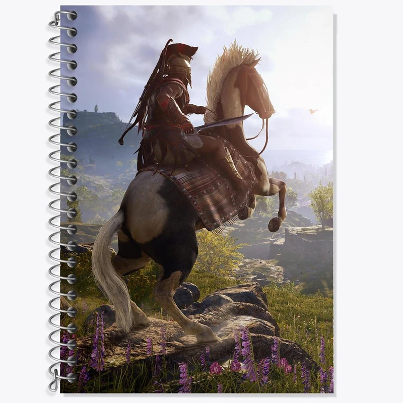 دفتر لغت 50 برگ خندالو مدل بازی اساسینز کرید Assassins Creed کد 27901
