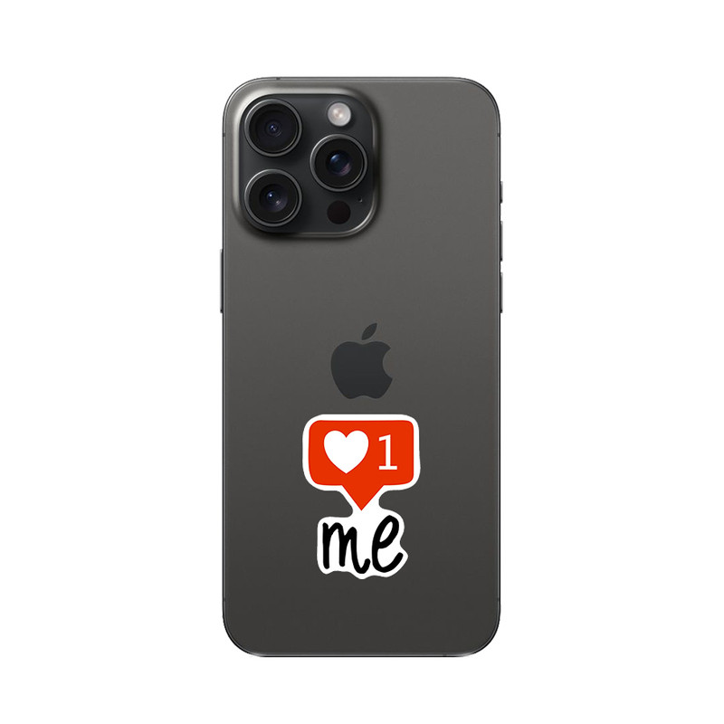 استیکر لپ تاپ و موبایل مدل love