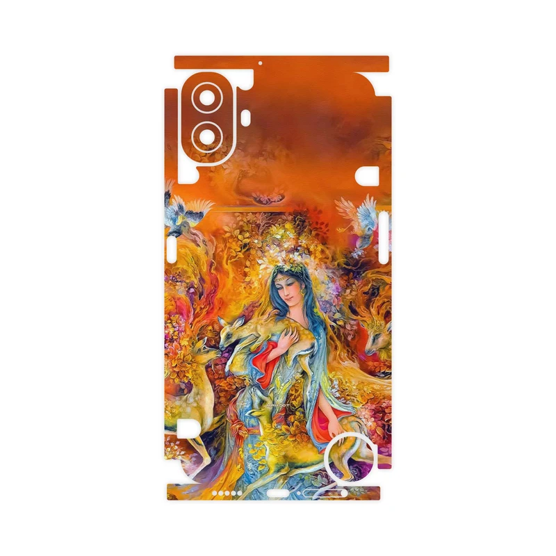 برچسب پوششی ماهوت مدل Persian miniature 2-FullSkin مناسب برای گوشی موبایل ناتینگ CMF Phone 1