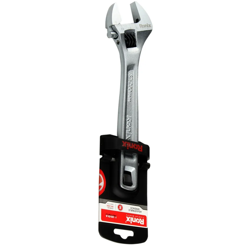 آچار فرانسه رونیکس مدل RH-2402 سایز 8 اینچ