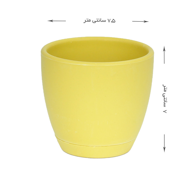 گلدان طرح گرد مدل مهرنی 7.5-101 گلدان طرح گرد مدل مهرنی 7.5-101