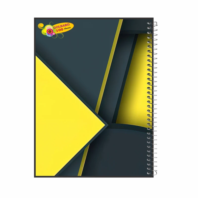 دفتر مشق 100 برگ گلبرگ طرح دانشجویی کد 1004067