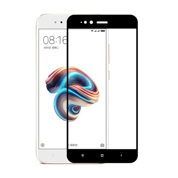 محافظ صفحه نمایش شیشه ای تمپرد مدل Full Cover مناسب برای گوشی موبایل Xiaomi Mi A1 محافظ صفحه نمایش شیشه ای تمپرد مدل Full Cover مناسب برای گوشی موبایل Xiaomi Mi A1