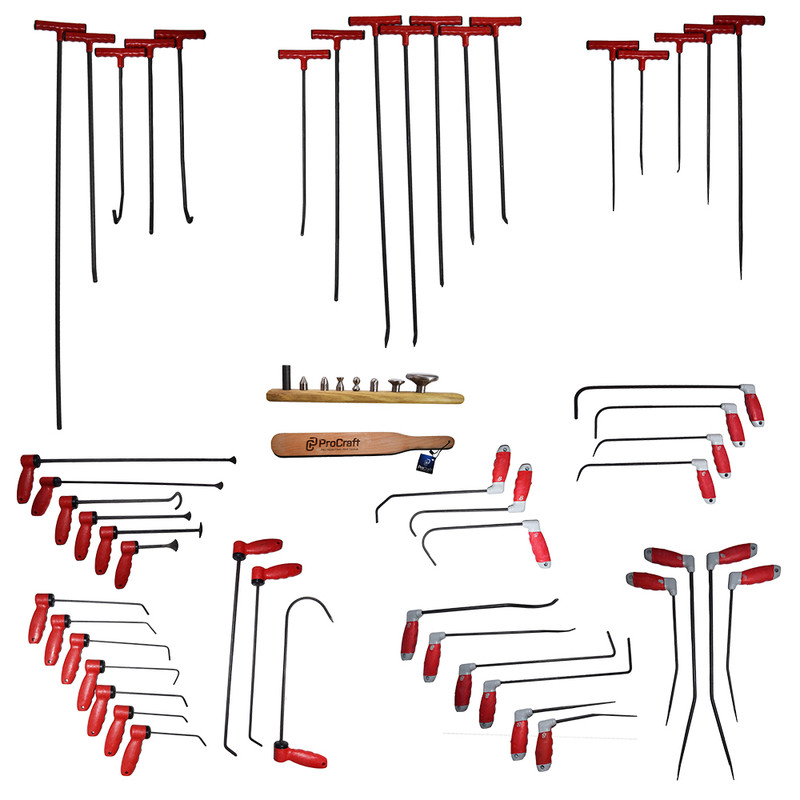 مجموعه 55 عددی میله صافکاری پی دی آر پروکرفت مدل 52pcs-16rot