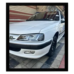 تابلو بکلیت طرح ماشین و خودرو پژو پارس مدل b-po1527 فریم مشکی