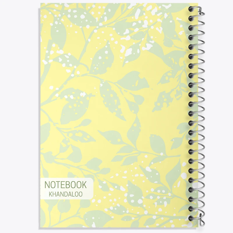 دفتر ژورنال نویسی 50 برگ خندالو مدل نقطه ای طرح مینیمال کد N709