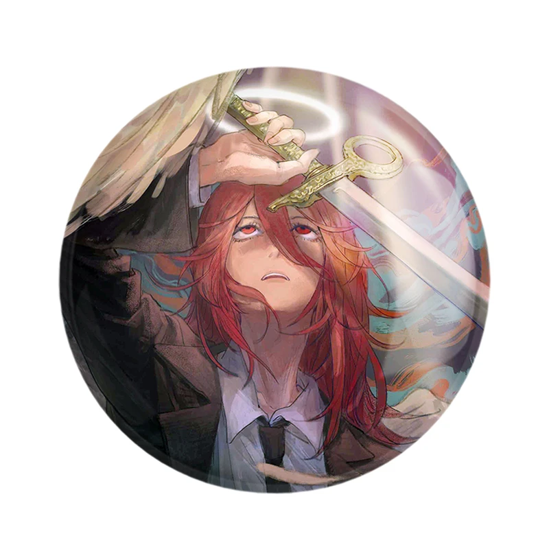 مگنت خندالو مدل انجل انیمه مرد اره ای Chainsaw Man  کد 23221