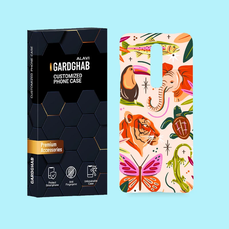 کاور گارد قاب علوی مدل حیوانات مناسب برای گوشی موبایل شیائومی Redmi K20 / K20 Pro