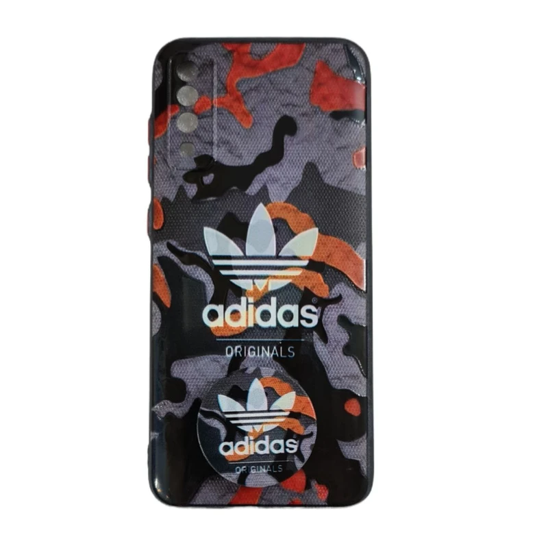 کاور طرح چریکی کد 732 مناسب برای گوشی موبایل سامسونگ Galaxy A70 به همراه پاپ سوکت