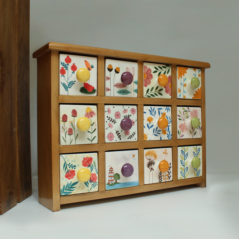 فایل کشویی مدل دوازده کشو کد 12