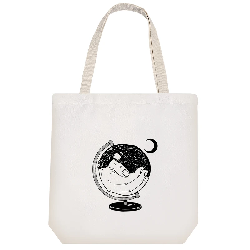 ساک خرید خندالو مدل یین و یانگ کره زمین کد H1519