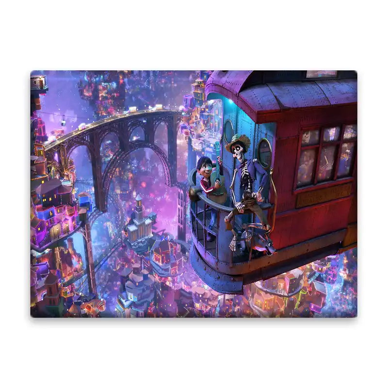 کاشی اطلس آبی طرح انیمیشن کوکو مدل T6132