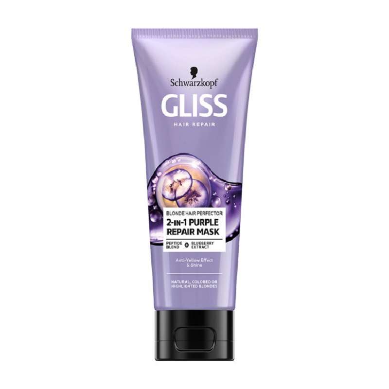 ماسک مو گلیس مدل Blonde Perfector حجم 200 میلی لیتر