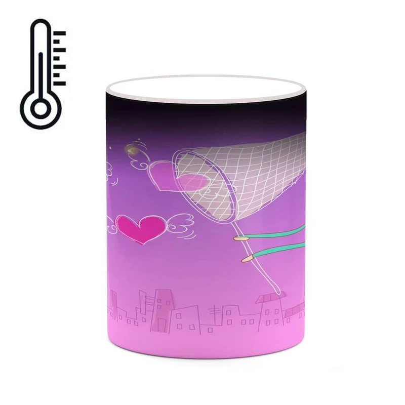 ماگ حرارتی کاکتی مدل عاشقانه کد mgh18395