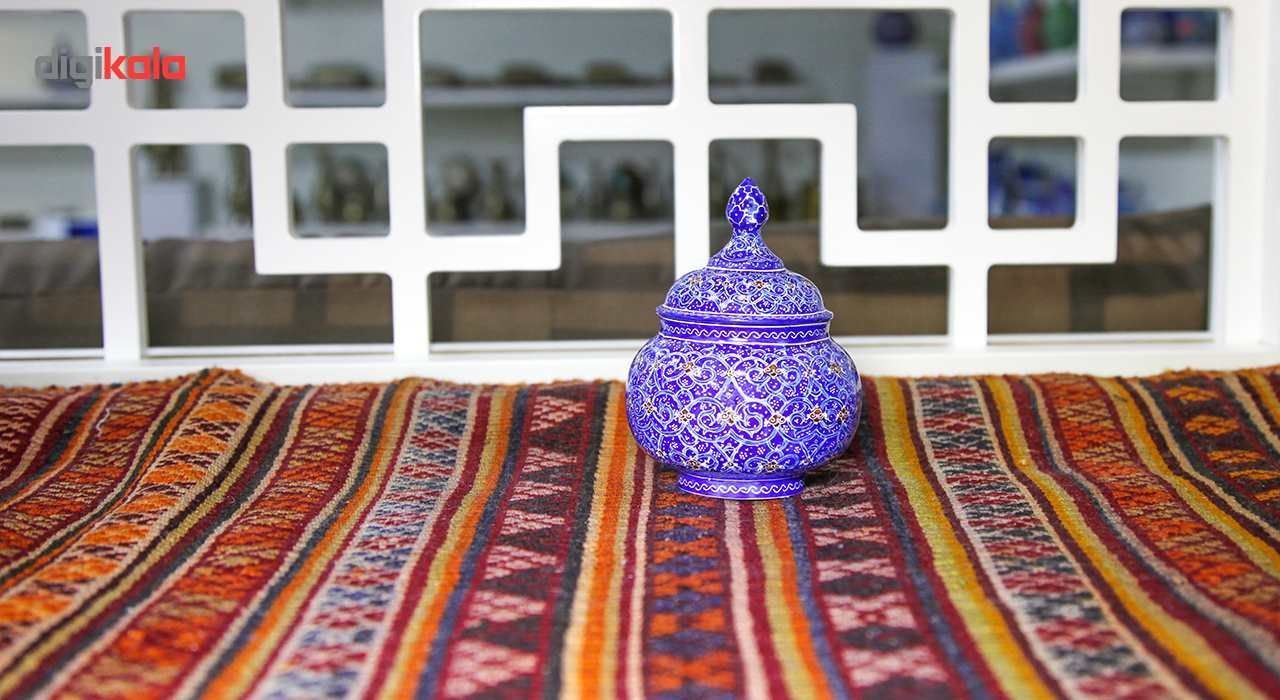 شکلات خوری مسی میناکاری اثر ابوالقاسمی کد 170068 main 1 5