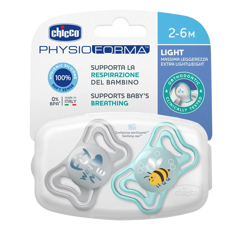 پستانک ارتودنسی چیکو مدل B71037.11 بسته دو عددی