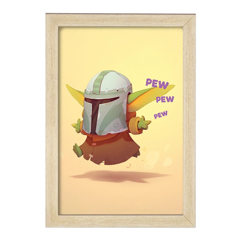 تابلو خندالو مدل جنگ ستارگان (Star Wars) کد F188
