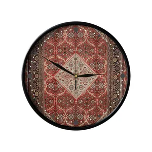 ساعت دیواری مدوپد طرح فرش ساروق مدل C-Sarough16