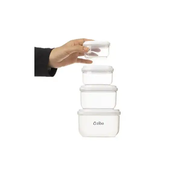 ظرف نگهدارنده کودک زیبا مدل ZX-006 مجموعه چهار عددی