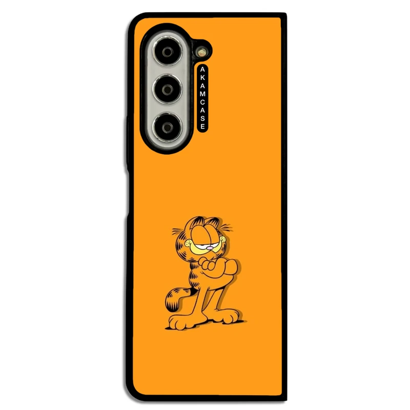 کاور آکام مدل AMC-WSGZFOLD5-GARFIELD4 مناسب برای گوشی موبایل سامسونگ Galaxy Z Fold 5