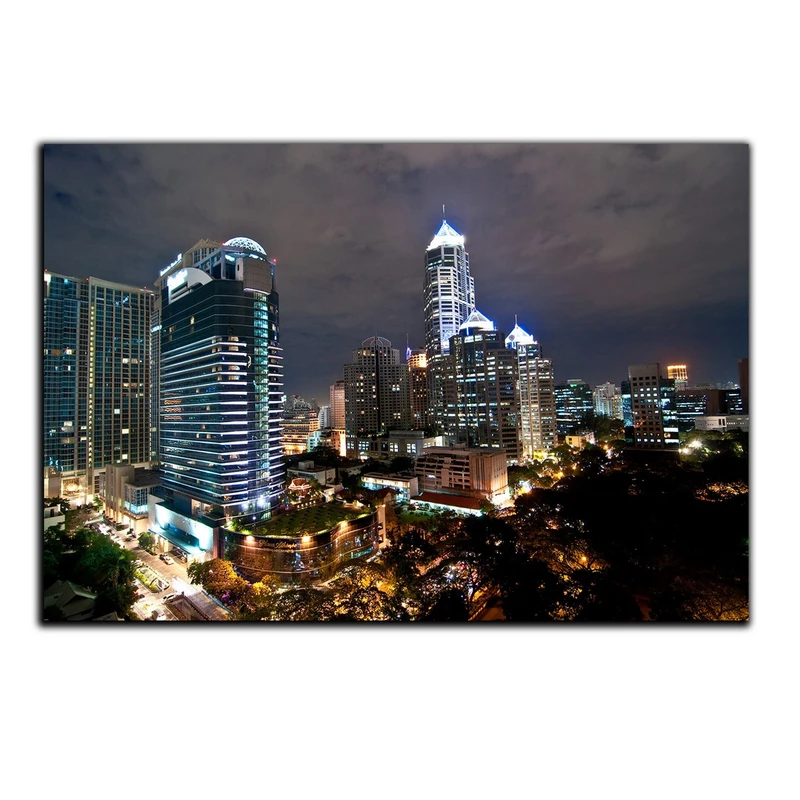 تابلو شاسی بکلیت طرح منظره شهر کوالالامپور مدل SH-796