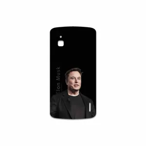 MAHOOT Elon Musk Cover Sticker for Google Nexus 4