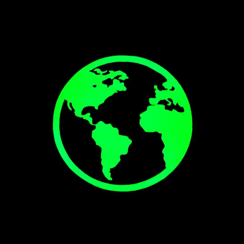 استیکر کلید و پریز مدل شب نما سیاره زمین