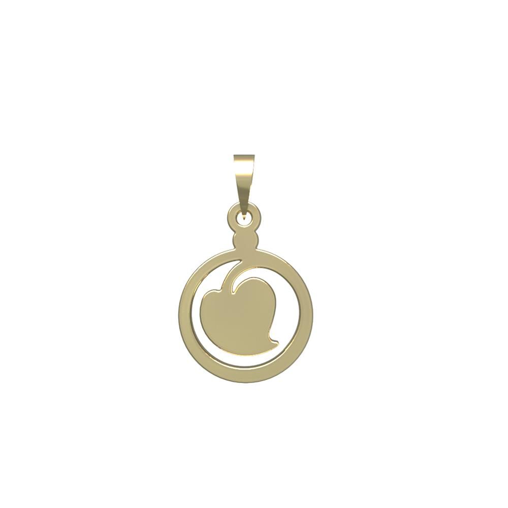 آویز گردنبند طلا 18 عیار زنانه مدوپد مدل قلب کد PA1-13098 -  - 2