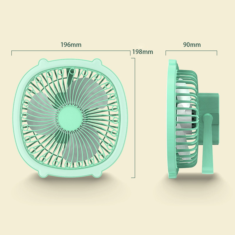 پنکه شارژی مدل چراغ دار کد Gentle Breeze