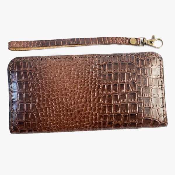 کیف دستی دست دوز چرم آنجل مدل بوک کد 0016