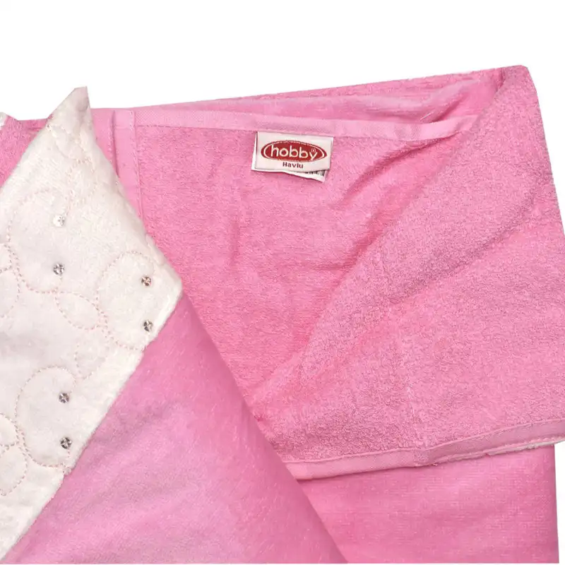 حوله حمام هوبی کد 85333 سایز 100x150 سانتی متر