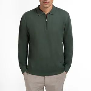 پولوشرت آستین بلند مردانه ام کی مدل 30067