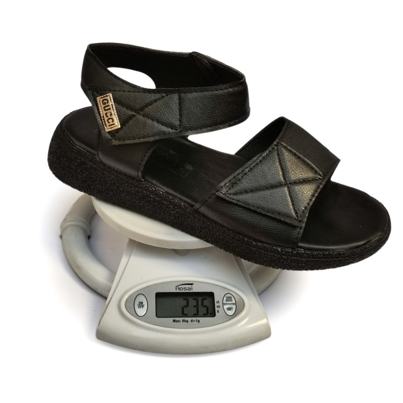 صندل زنانه مدل موچا رنگ مشکی